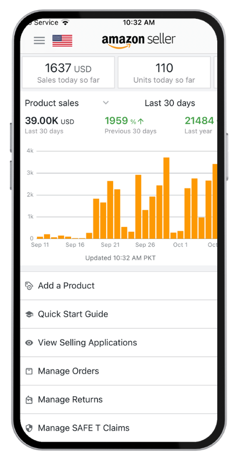Original mobile store result snapshot 4