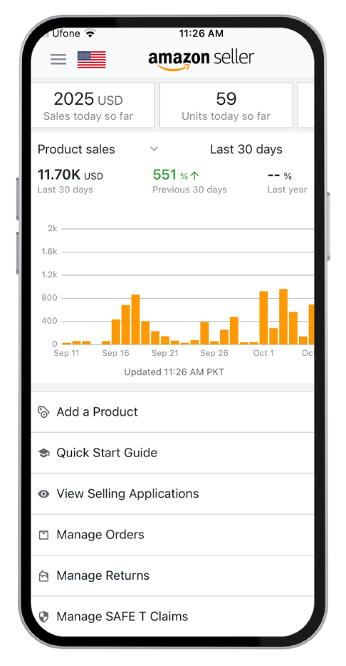 Original mobile store result snapshot 5
