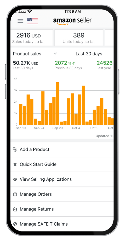 Original mobile store result snapshot 7